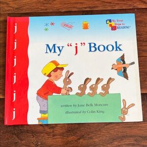 ⭐️⭐️PICK 5 / $20 My J Book by Jane Belk Moncure -My First Steps to Reading ABC